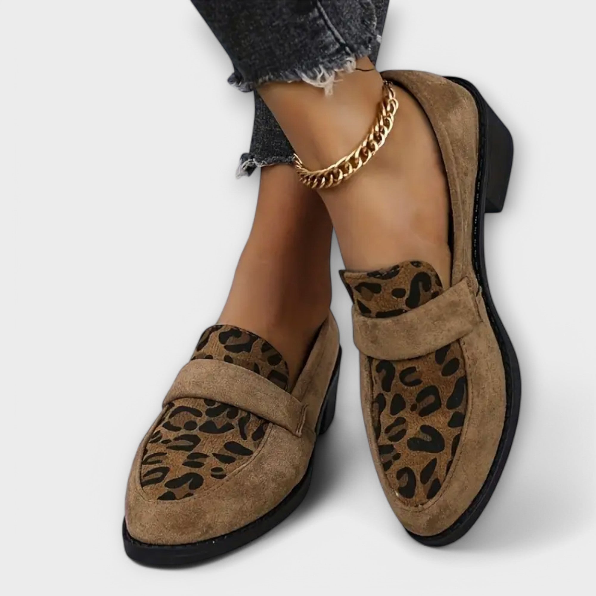 Aurora - Elegantní dámské boty s leopardím vzorem