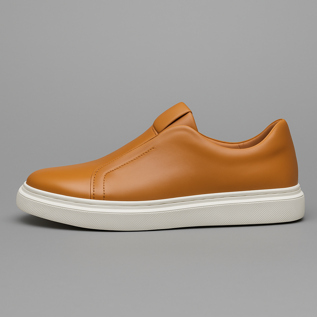 Elegantní Kožené Slip-On Boty