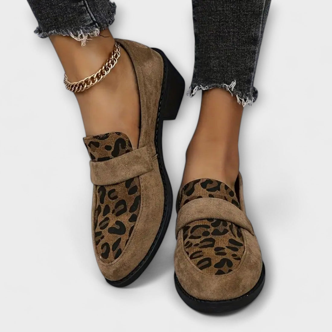 Aurora - Elegantní dámské boty s leopardím vzorem