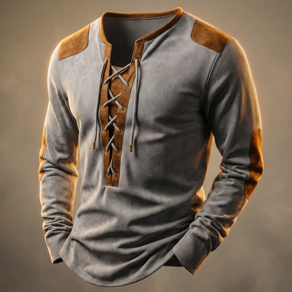 Vintage Henley Košile