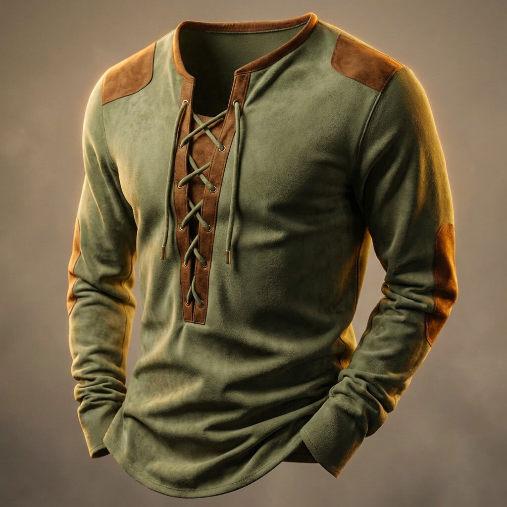 Vintage Henley Košile