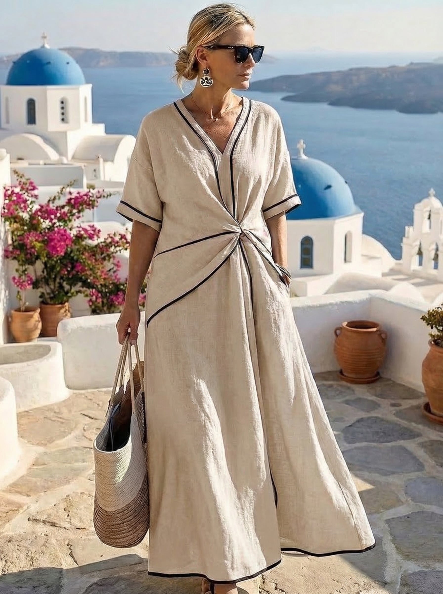 Santorini™ Letní Šaty
