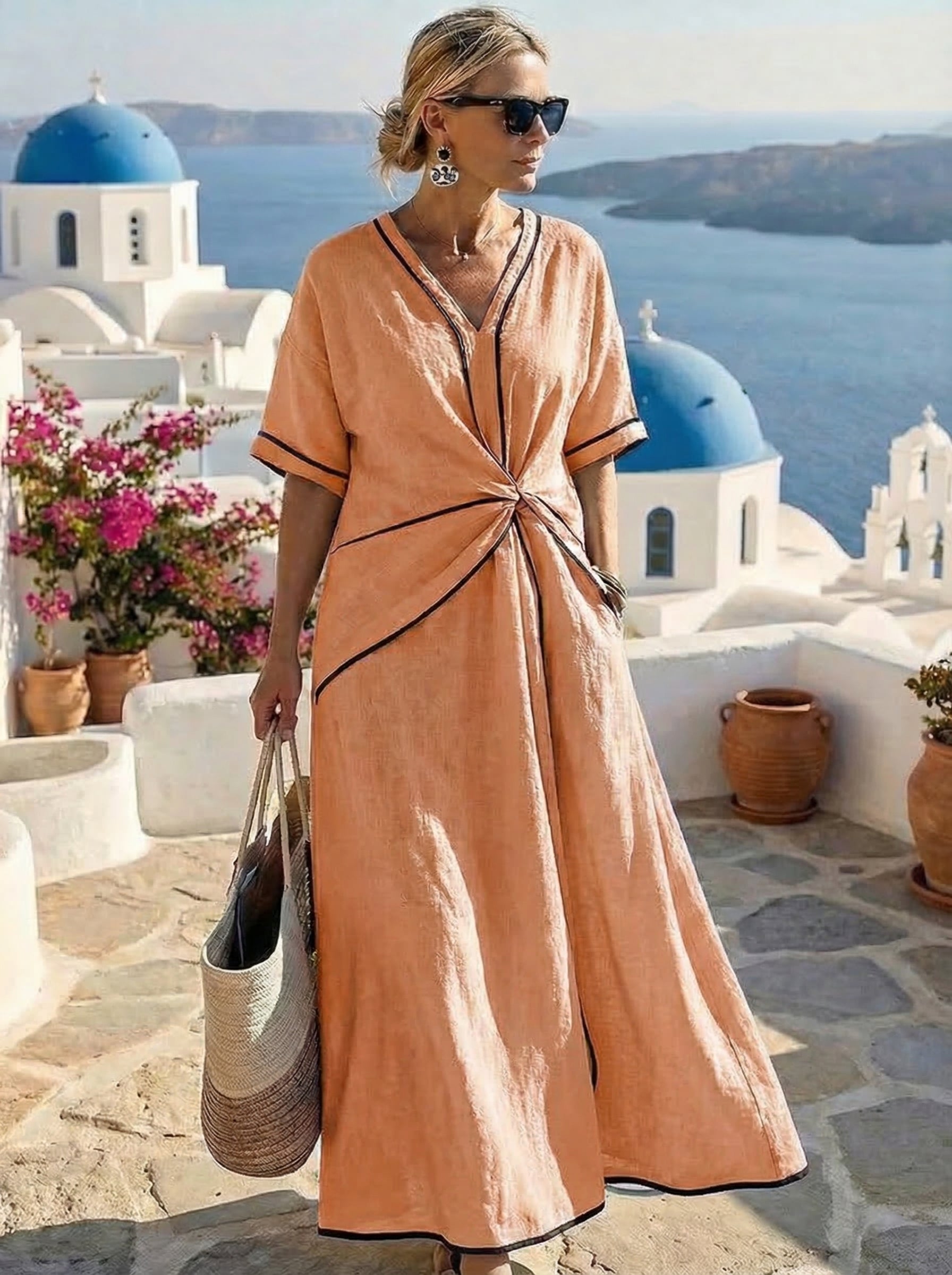 Santorini™ Letní Šaty
