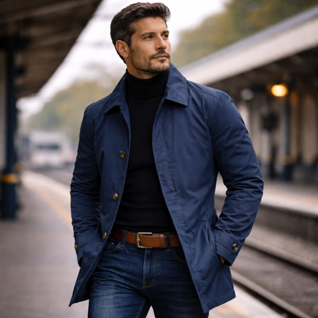 Adrian | Stylový pánský kabát