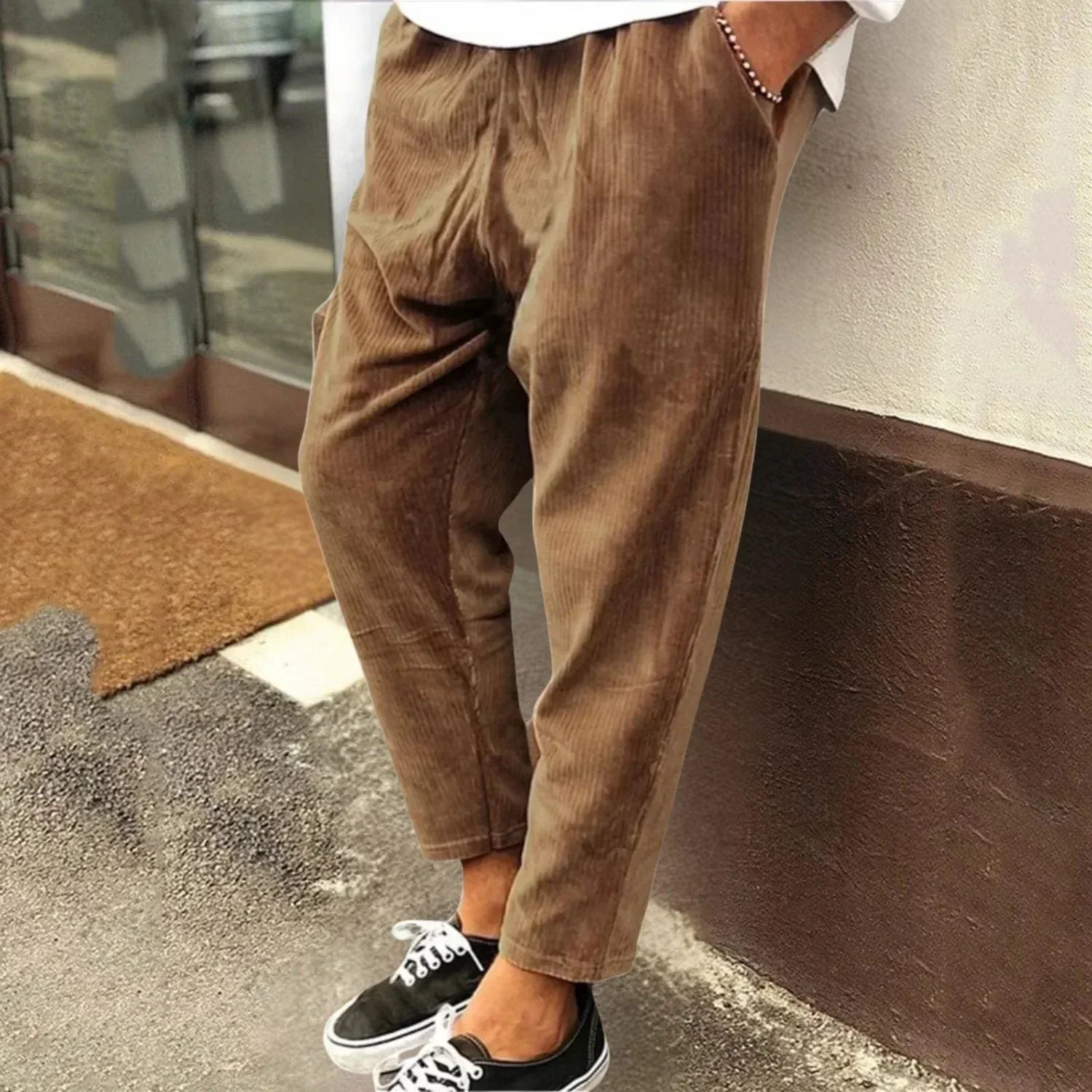 Elegantní Kordové Kalhoty