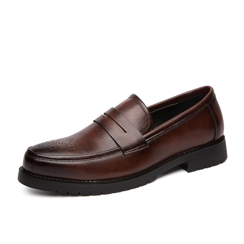 Elegantní Britské Mokasíny
