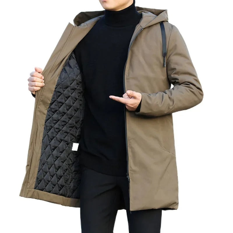 Elegantní Větruodolná Bunda pro Muže