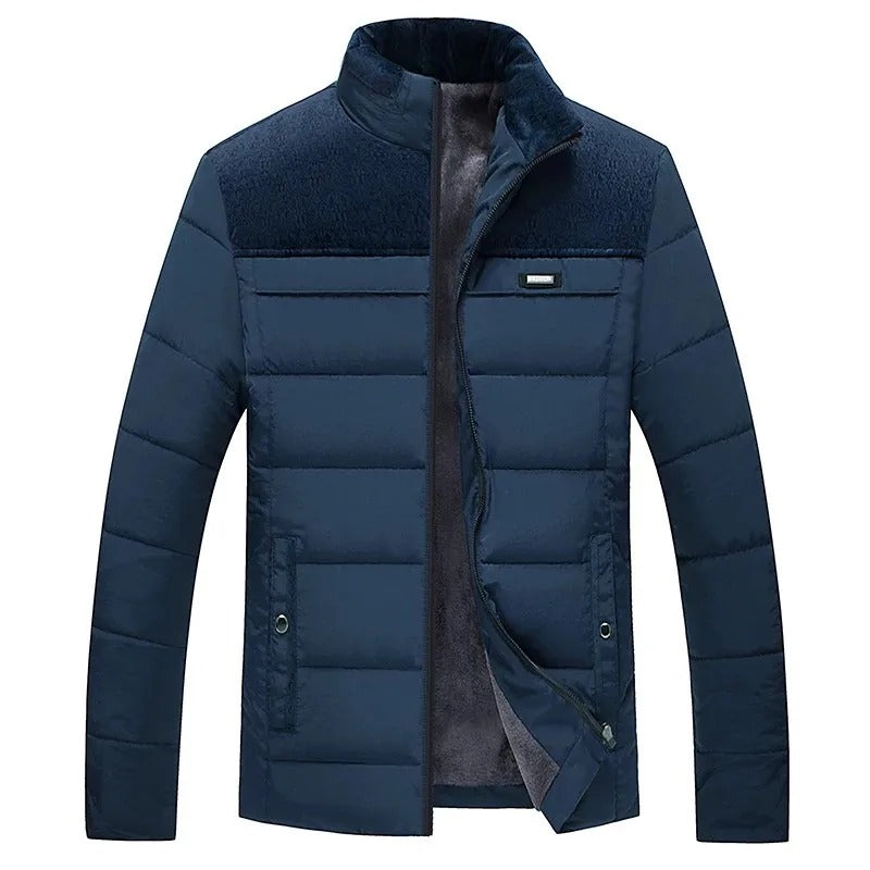 Elegantní Puffer Kabát s Polstrováním