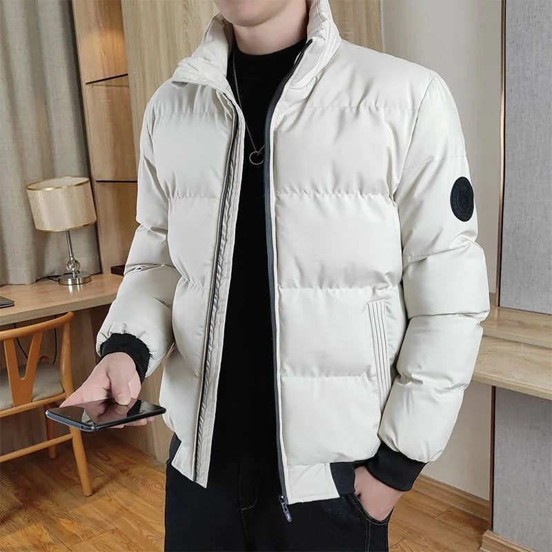 Elegantní větruodolná bunda pro muže