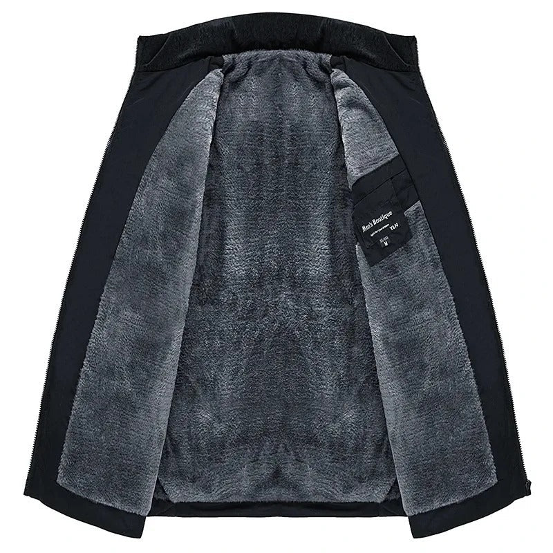 Elegantní Puffer Kabát s Polstrováním