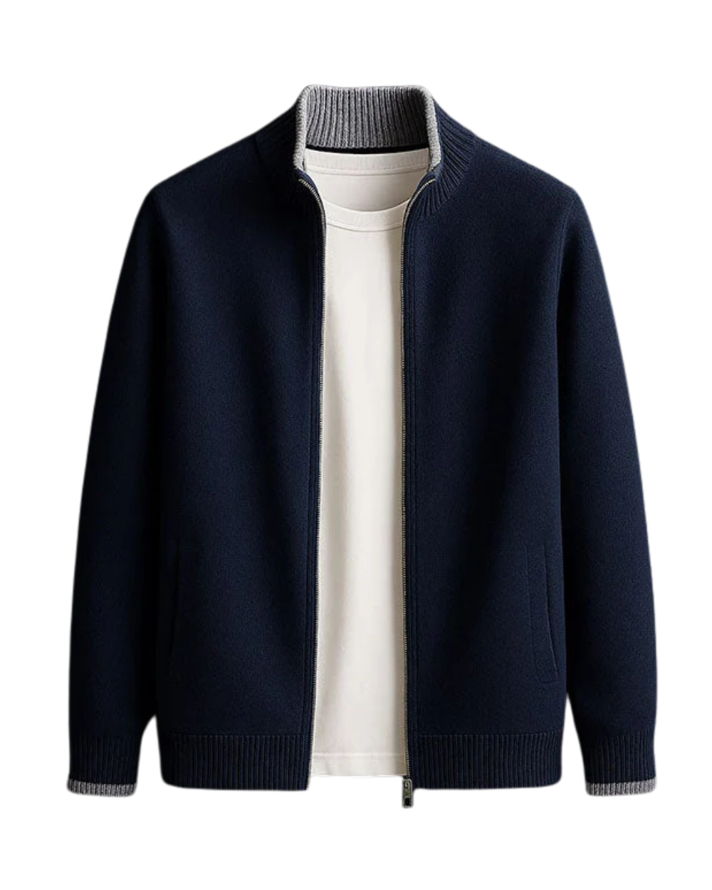 Elegantní Kašmírový Cardigan