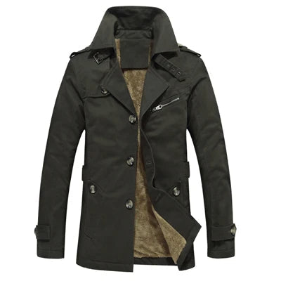 Elegantní Trench Kabát s Výplní