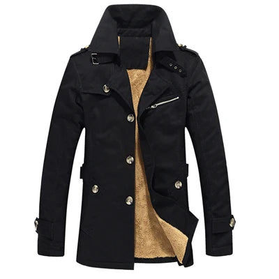 Elegantní Trench Kabát s Výplní