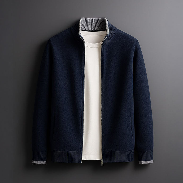 Elegantní Kašmírový Cardigan